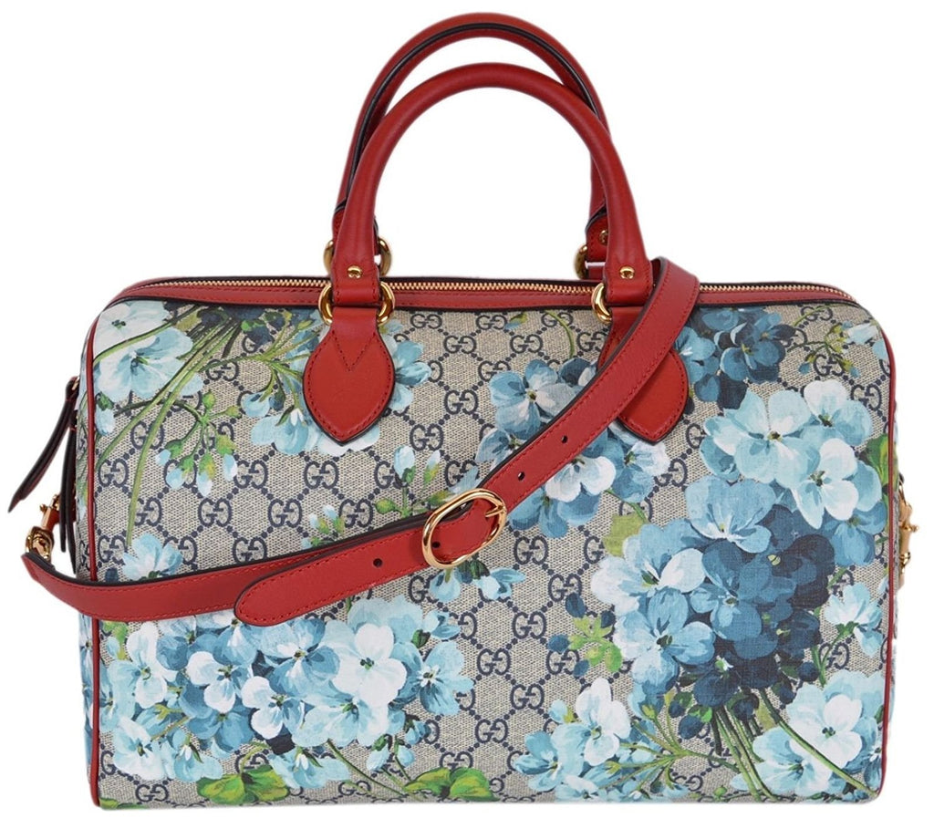 Gucci 'Blooms' printed clutch, Men's Bags