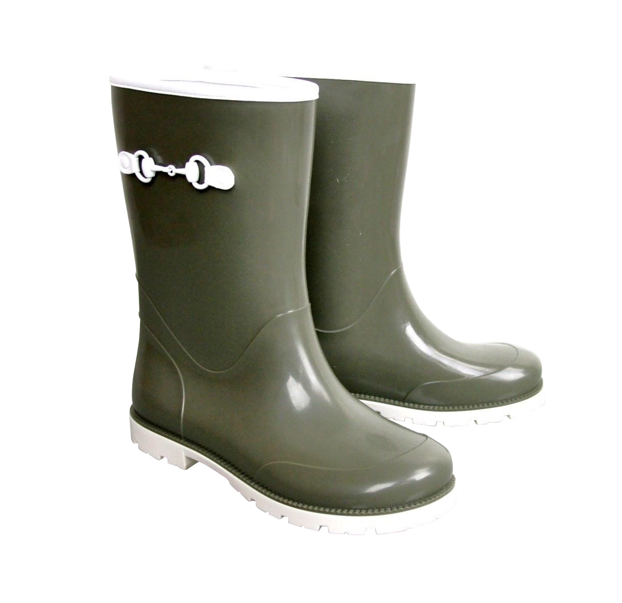 Gucci Kids Rain Boot With Horsebit