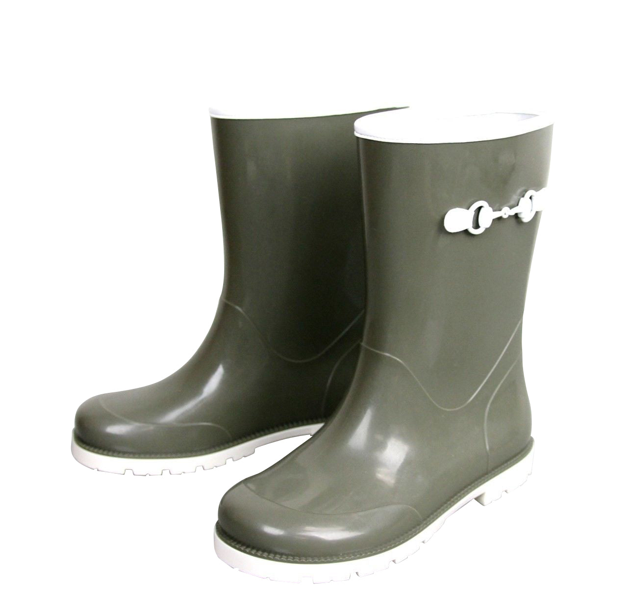 Gucci Kids Rain Boot With Horsebit