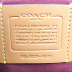 Coach Signature Beige Canvas Backpack Bag (Pre-Owned)