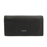 Fendi Selleria Black Leather Wallet  (Pre-Owned)