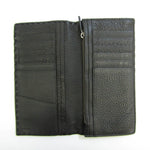 Fendi Selleria Black Leather Wallet  (Pre-Owned)