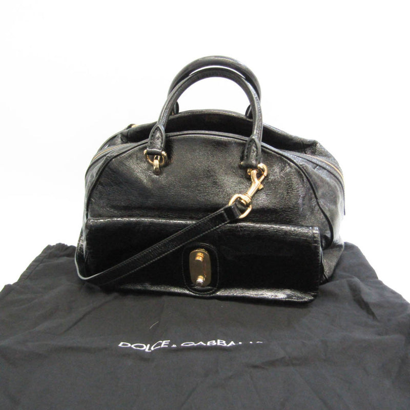 Dolce & Gabbana Black Leather Handbag (Pre-Owned)