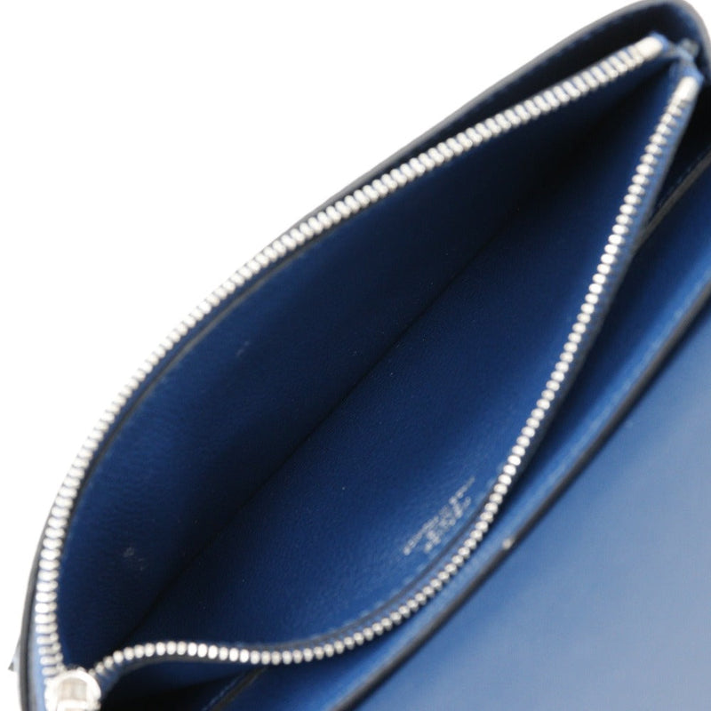 Hermes Blue Calf Leather Dogon Belt Bag Hermes