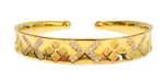 Nialaya Elegant Gold Plated Silver CZ Women's Bracelet