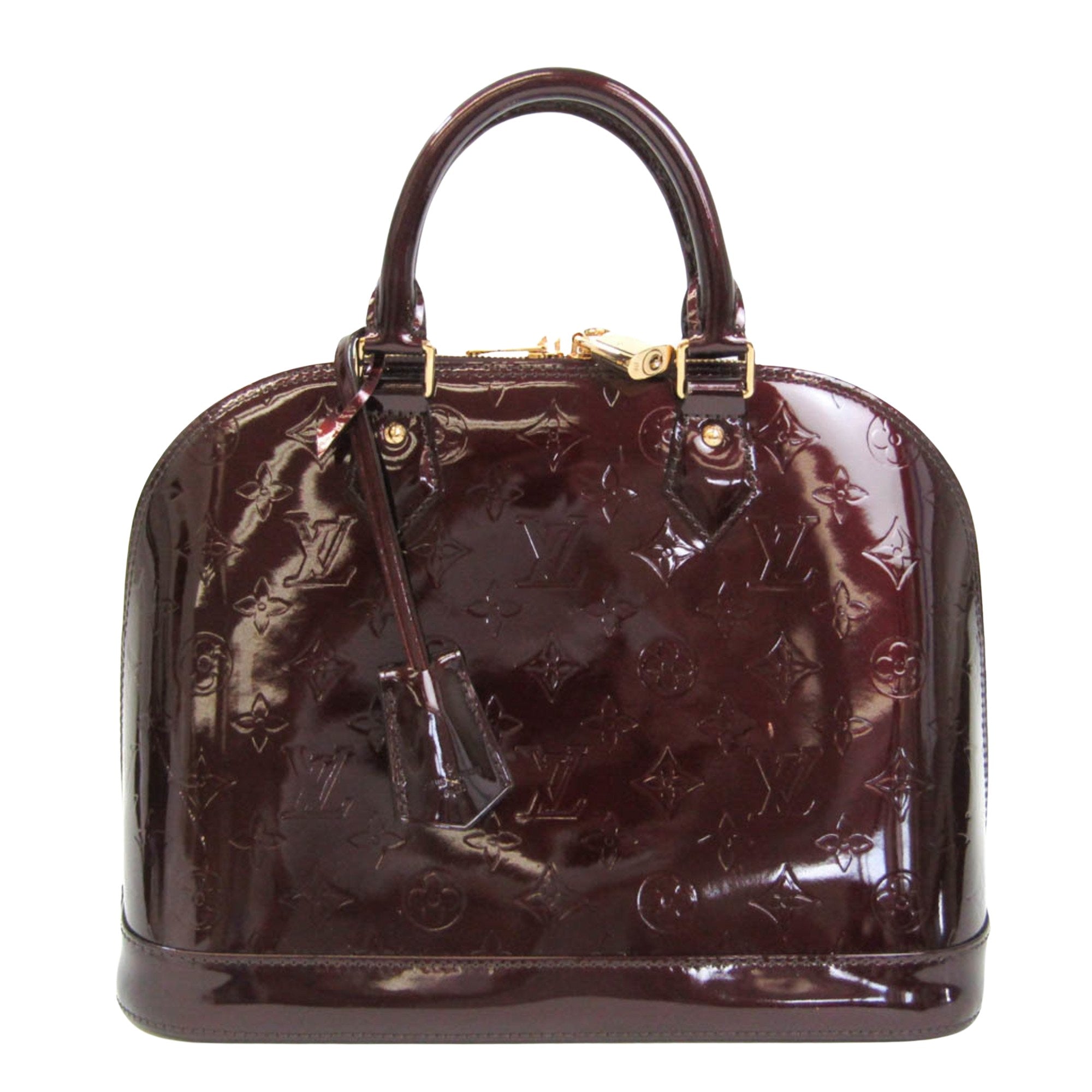 Pre-owned Louis Vuitton Handbag In Burgundy