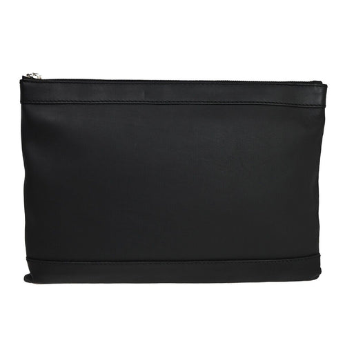 Balenciaga Black Leather Clutch Bag (Pre-Owned)