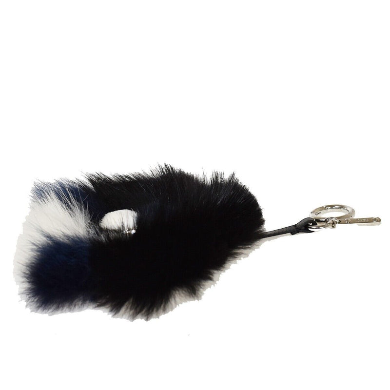 Fendi Black Fur Ring Jewelry (Pre-Owned)