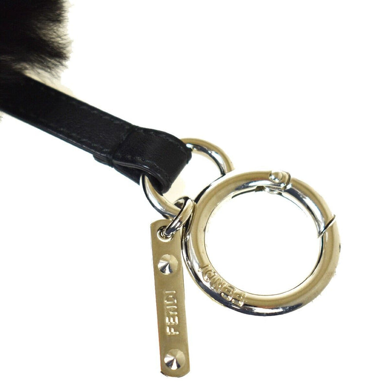 Fendi Black Fur Ring Jewelry (Pre-Owned)