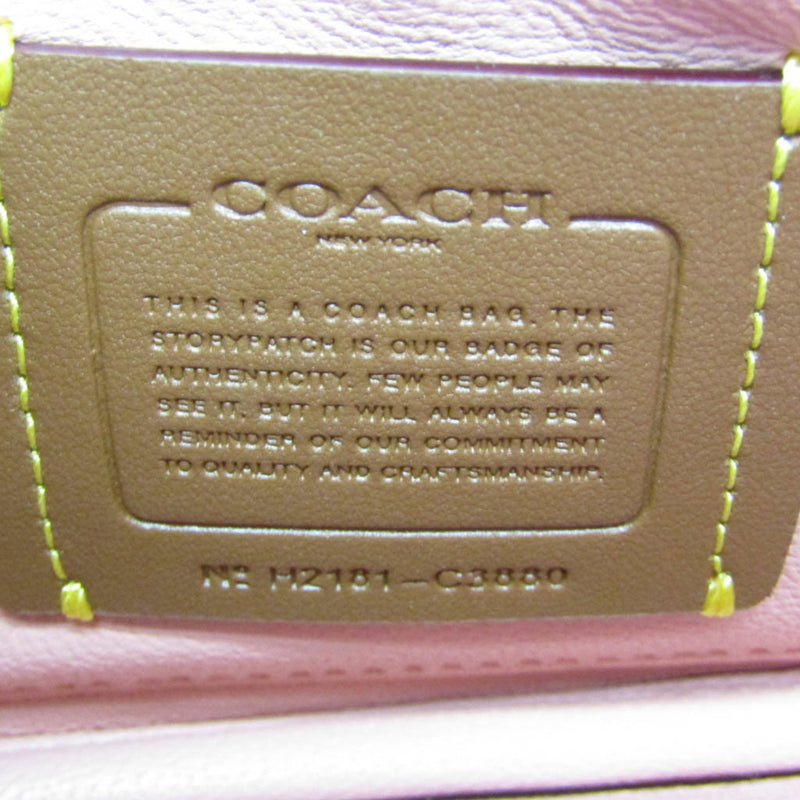 Coach Tabby Pink Leather Shoulder Bag (Pre-Owned)