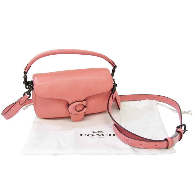 Coach Tabby Pink Leather Shoulder Bag (Pre-Owned)