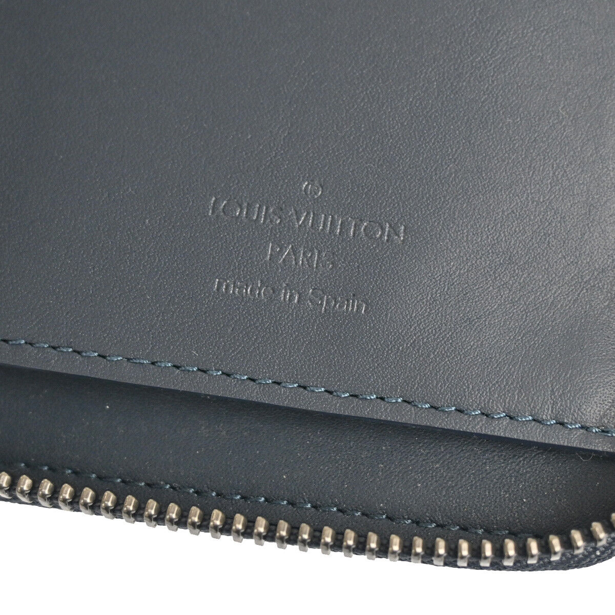 Louis Vuitton Zippy Wallet Vertical Blue For Men