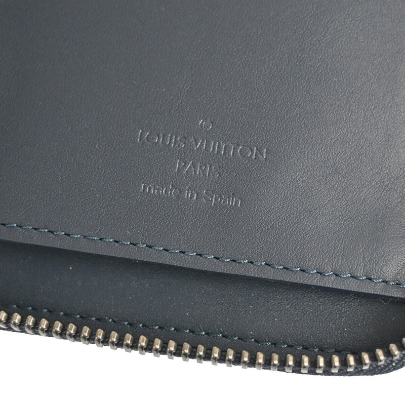 Louis Vuitton Black Damier Infini Leather Vertical Zippy Wallet
