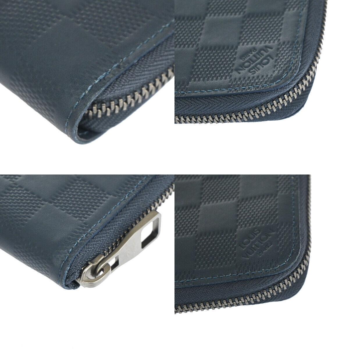 Louis Vuitton Zippy Wallet Vertical Pacific Blue