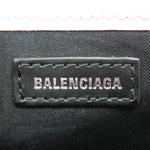 Balenciaga Navy Cabas Pink Leather Handbag (Pre-Owned)