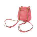 Coach Pink Leather Backpack Bag (Pre-Owned)