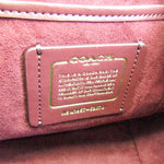 Coach Pink Leather Backpack Bag (Pre-Owned)