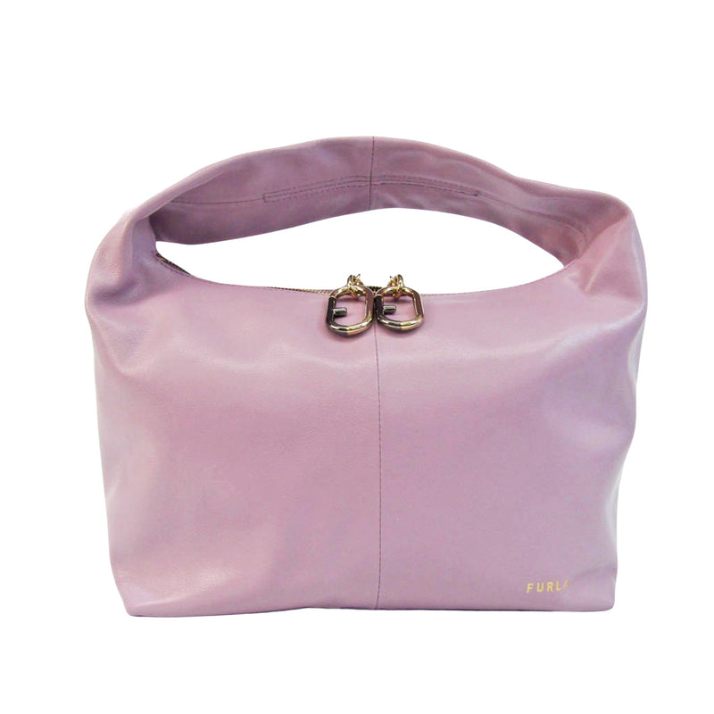 Furla Purple Leather Handbag (Pre-Owned)