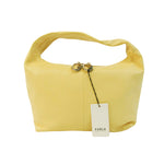 Furla Yellow Leather Handbag (Pre-Owned)