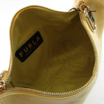 Furla Yellow Leather Handbag (Pre-Owned)