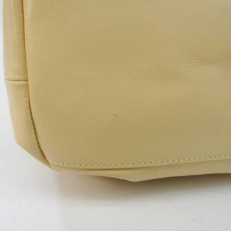 Furla Yellow Leather Handbag (Pre-Owned)