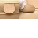 Gucci Bamboo Beige Leather Handbag (Pre-Owned)