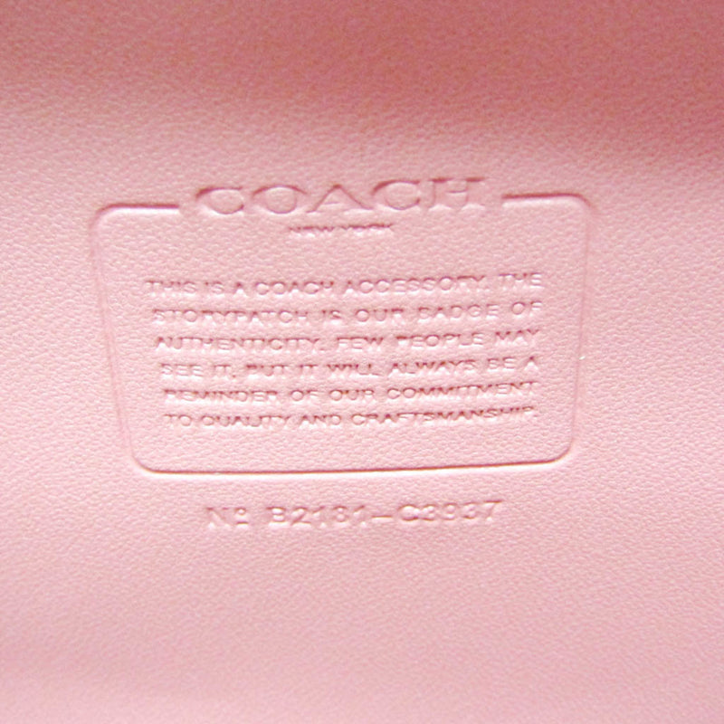 Coach Signature Pink Canvas Handbag (Pre-Owned)