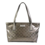 Gucci Beige Canvas Tote Bag (Pre-Owned)