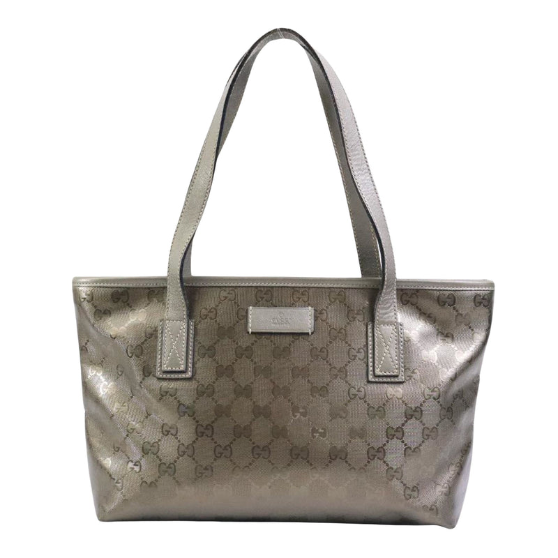 Gucci Beige Canvas Tote Bag (Pre-Owned)