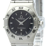 Omega Constellation Grey Steel Watch Watch (Pre-Owned)