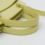 Furla Yellow Leather Handbag (Pre-Owned)