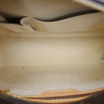 Louis Vuitton Cite Brown Canvas Handbag (Pre-Owned)