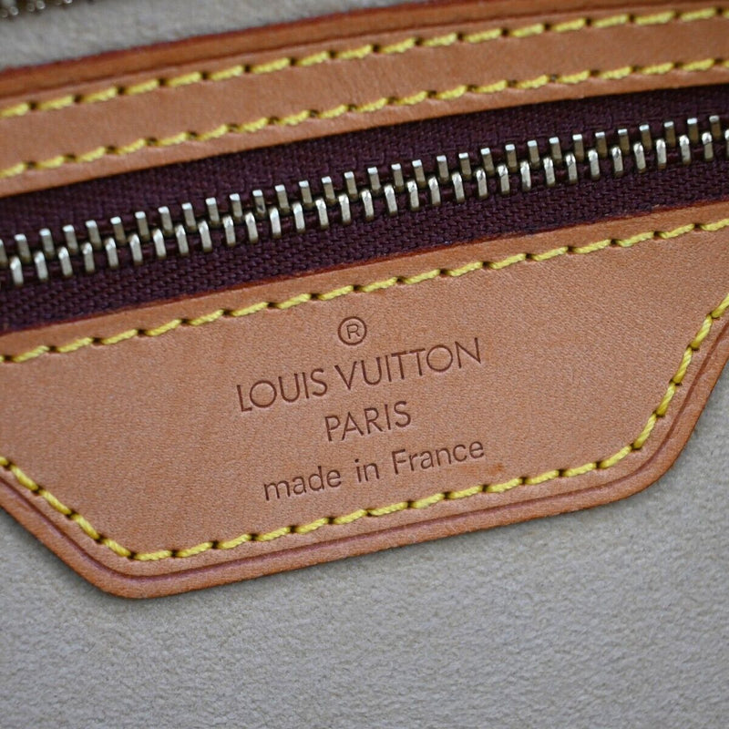 Louis Vuitton Cite Brown Canvas Handbag (Pre-Owned)