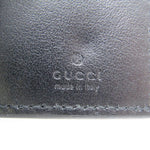 Gucci Gg Embossé Black Leather Wallet  (Pre-Owned)