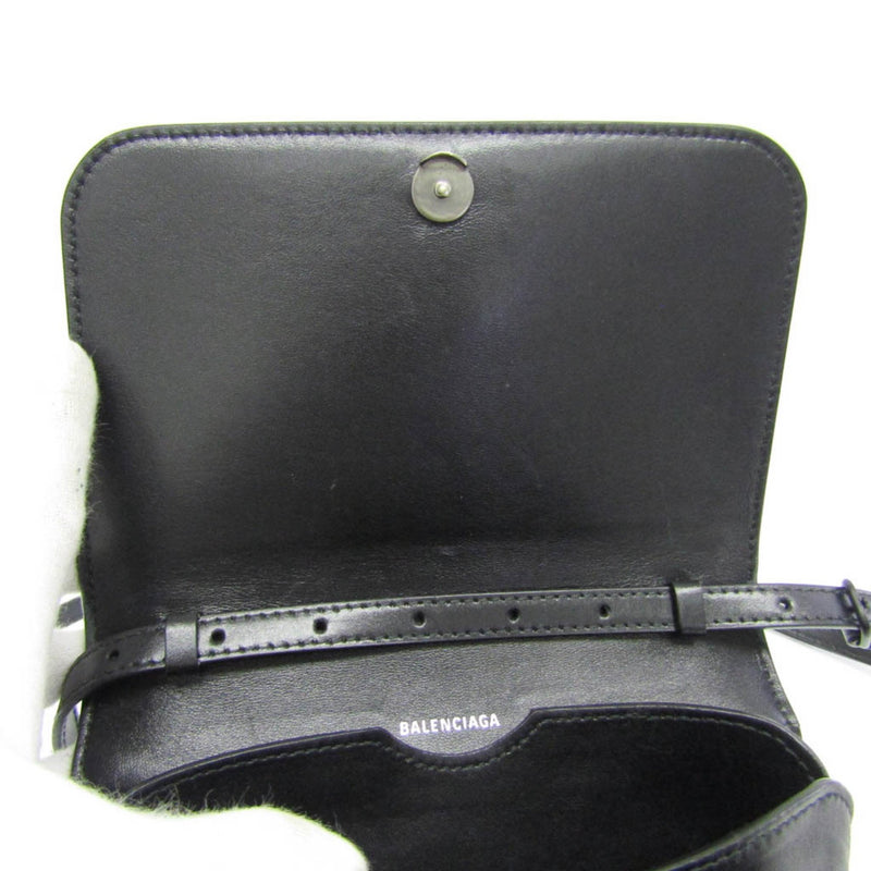 Balenciaga Black Leather Shopper Bag (Pre-Owned)