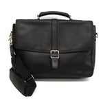 Coach Black Leather Briefcase Bag (Pre-Owned)