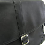 Coach Black Leather Briefcase Bag (Pre-Owned)