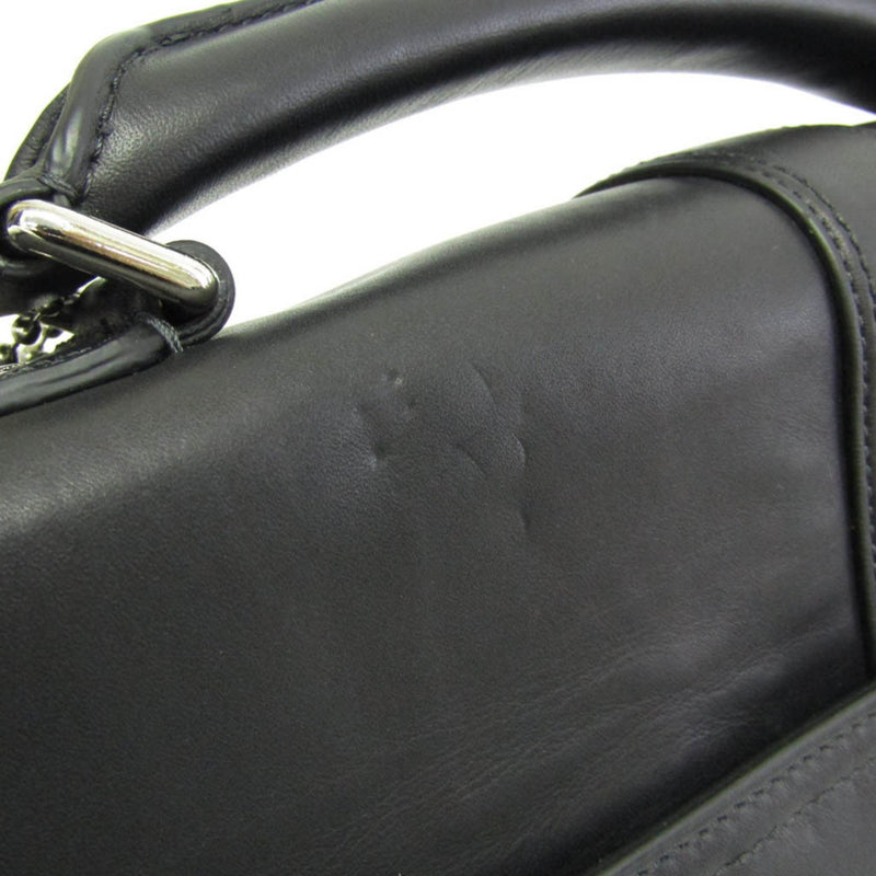 Coach Black Leather Briefcase Bag (Pre-Owned)