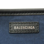 Balenciaga Navy Red Wool Handbag (Pre-Owned)