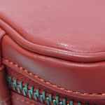 Coach Red Leather Backpack Bag (Pre-Owned)