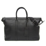 Prada Saffiano Black Leather Tote Bag (Pre-Owned)