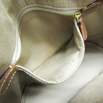 Coach Field Beige Canvas Shoulder Bag (Pre-Owned)