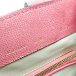 Valextra Pink Leather Tote Bag (Pre-Owned)