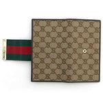 Gucci Ophidia Camel Canvas Wallet  (Pre-Owned)