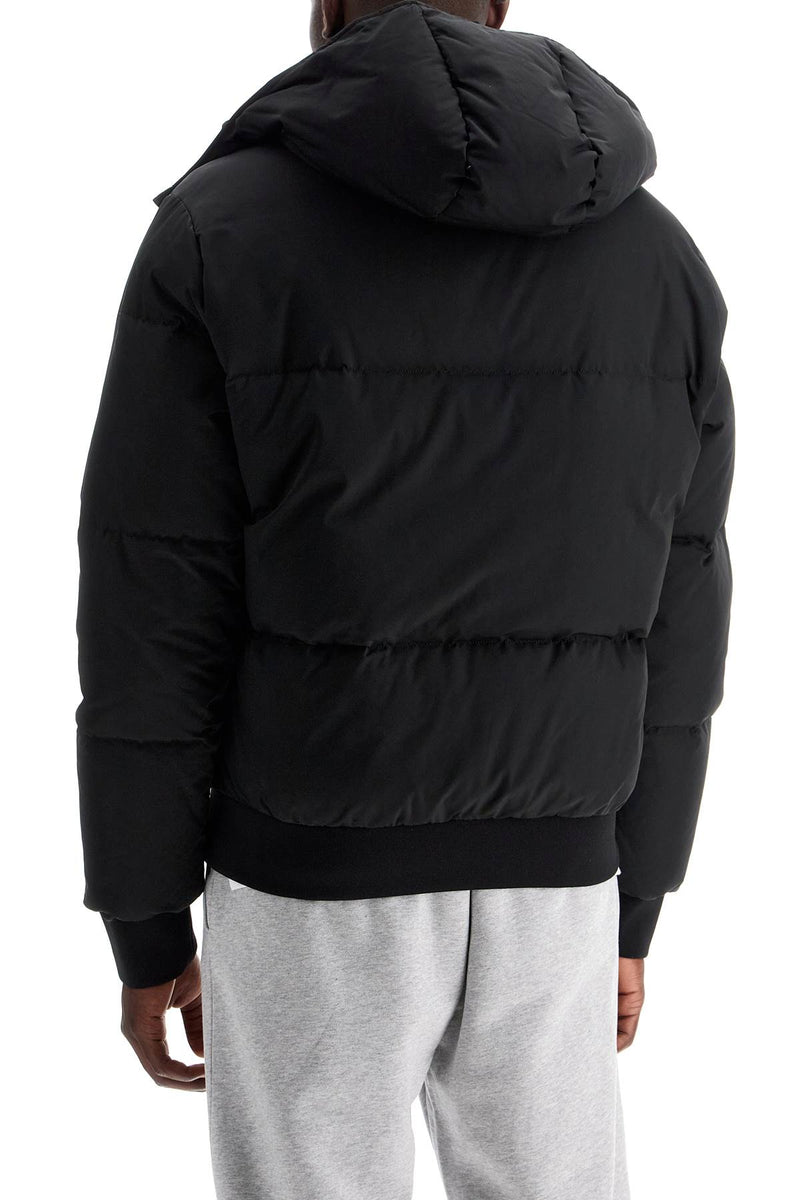 Moschino Men's High-Neck Down Jacket With Hood