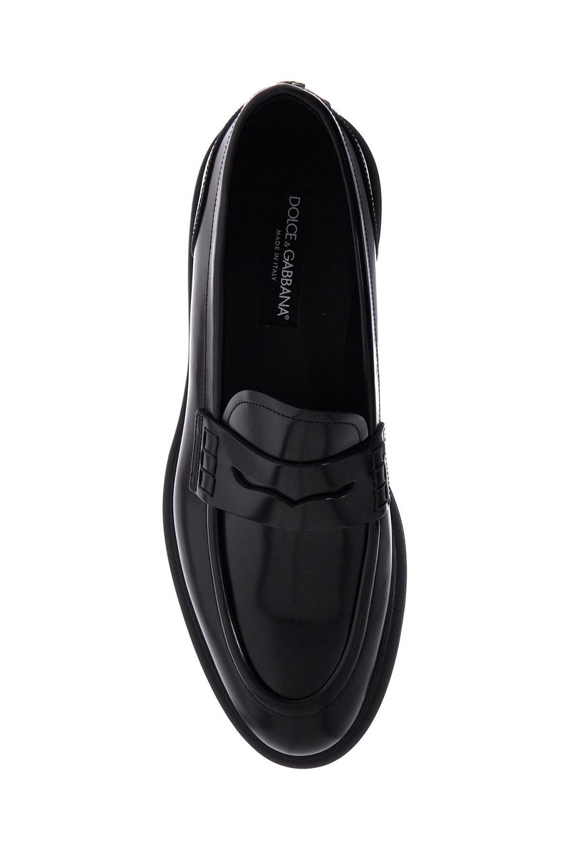 Dolce & Gabbana Men's Brushed Leather Loafers