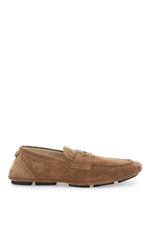 Dolce & Gabbana Men's Calf Suede Driver Shoe