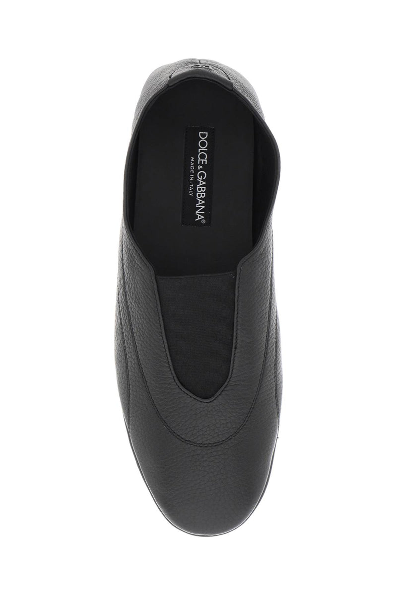 Dolce & Gabbana Men's Leather Slipper For