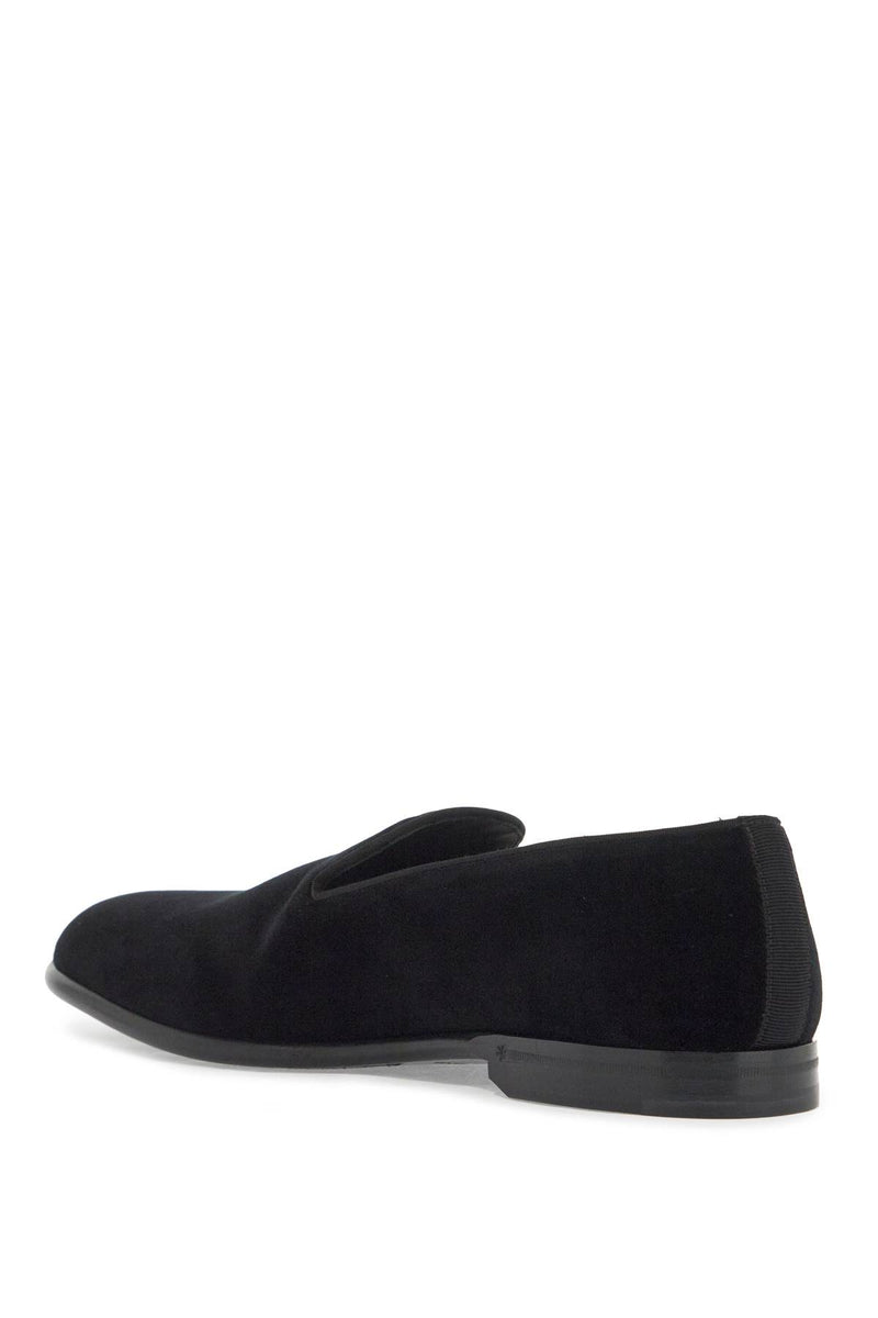 Dolce & Gabbana Men's Velvet Loafers For