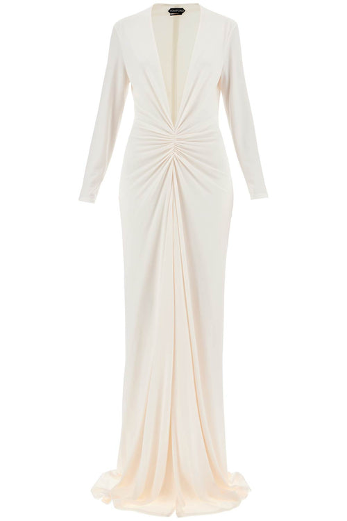 Tom Ford Women's Long Stretch Jersey Evening Dress